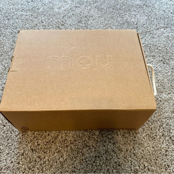 mou Eskimo Crochet ankle boots, NIB,  Size 37,  Cognac, Style MU.FE111046A - Picture 8 of 11